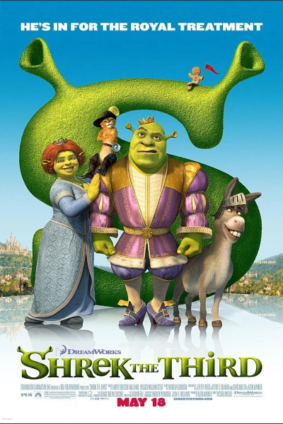 Shrek den tredje (2007) Poster