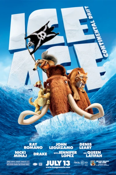 Ice Age 4: Jorden skakar loss (2012) Poster