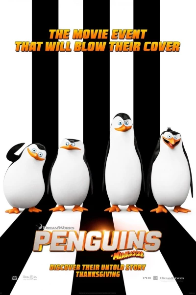 Pingvinerna från Madagaskar (2014) Poster