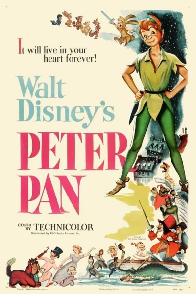 Peter Pan (1953) Poster