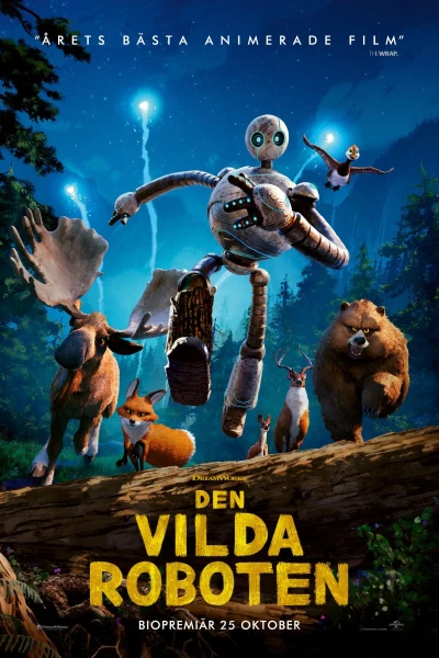 Svenska röster i Den vilda roboten (2024)