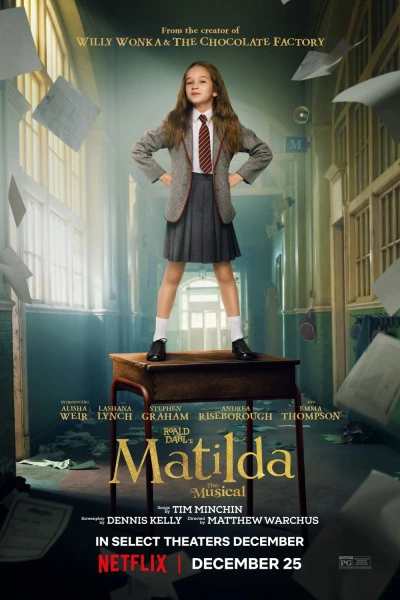Roald Dahl's Matilda the Musical (2022) Poster