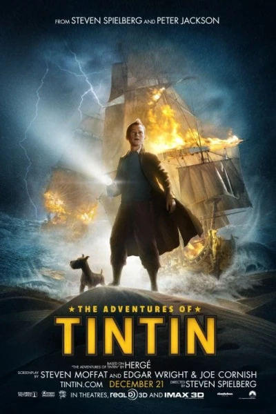 Tintins äventyr: Enhörningens hemlighet (2011) Poster