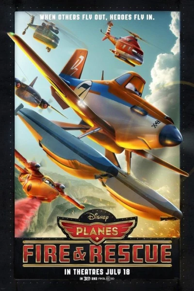 Flygplan 2: Räddningstjänsten (2014) Poster