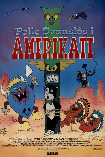 Pelle Svanslös i Amerikatt (1985) Poster Pelle Svanslös i Amerikatt (1985) Poster