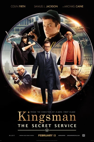 Kingsman: The Secret Service (2014) Poster