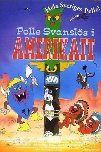 Pelle Svanslös i Amerikatt (1985) Poster