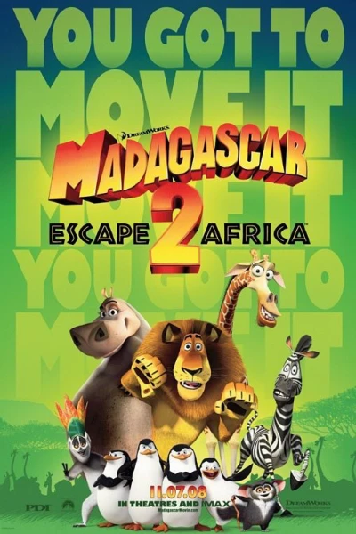 Madagaskar 2 (2008) Poster